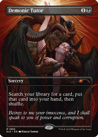 Demonic Tutor  (SLD-1856) - [Secret Lair Drop Series] - Trinity Hobby