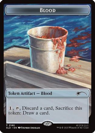 Blood Token  (SLD-2180) - [Secret Lair Drop Series] - Trinity Hobby
