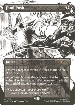 Fatal Push (7017)  (SLD-7017) - [Secret Lair Drop Series] - Trinity Hobby