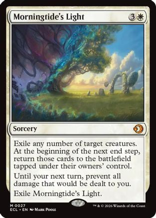 Morningtide's Light  [Foil]  (ECL-027) - [Lorwyn Eclipsed] - Trinity Hobby