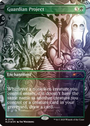Guardian Project (Rainbow Foil)  [Foil]  (SLD-2172) - [Secret Lair Drop Series] - Trinity Hobby