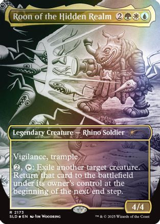 Roon of the Hidden Realm (Rainbow Foil)  [Foil]  (SLD-2173) - [Secret Lair Drop Series] - Trinity Hobby