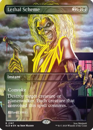 Lethal Scheme (Rainbow Foil)  [Foil]  (SLD-2187) - [Secret Lair Drop Series] - Trinity Hobby
