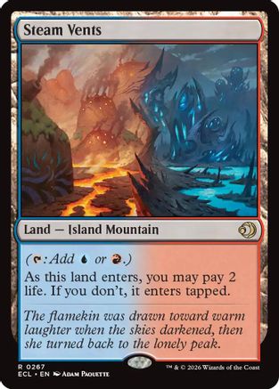Steam Vents  [Foil]  (ECL-267) - [Lorwyn Eclipsed] - Trinity Hobby