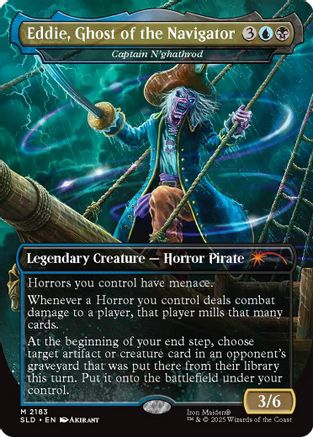 Eddie, Ghost of the Navigator - Captain N'ghathrod  (SLD-2183) - [Secret Lair Drop Series] - Trinity Hobby
