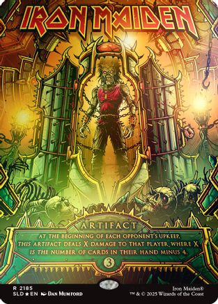Iron Maiden (Rainbow Foil)  [Foil]  (SLD-2185) - [Secret Lair Drop Series] - Trinity Hobby