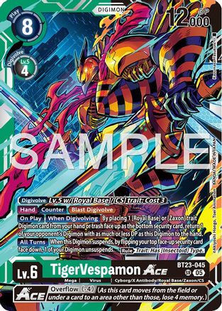 TigerVespamon ACE (BT23-045) - [Hackers' Slumber] Foil