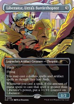Liberator, Urza's Battlethopter  (SLD-2286) - [Secret Lair Drop Series] - Trinity Hobby