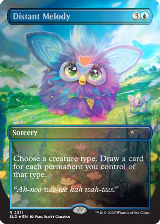 Distant Melody (2311) (Rainbow Foil)  [Foil]  (SLD-2311) - [Secret Lair Drop Series] - Trinity Hobby