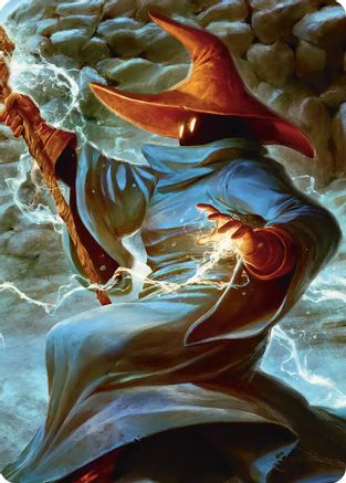 The Destined Black Mage Scene Art Card  (ASFIN-006) - [Art Series: FINAL FANTASY] - Trinity Hobby