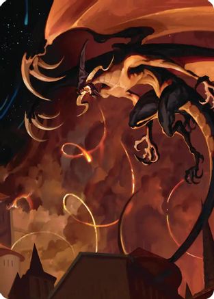 Mega Flare Scene Art Card  (ASFIN-015) - [Art Series: FINAL FANTASY] - Trinity Hobby