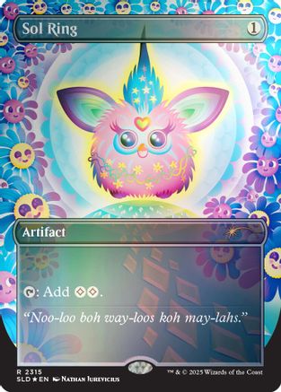 Sol Ring (2315) (Rainbow Foil)  [Foil]  (SLD-2315) - [Secret Lair Drop Series] - Trinity Hobby