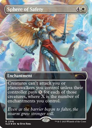 Sphere of Safety (2316) (Rainbow Foil)  [Foil]  (SLD-2316) - [Secret Lair Drop Series] - Trinity Hobby