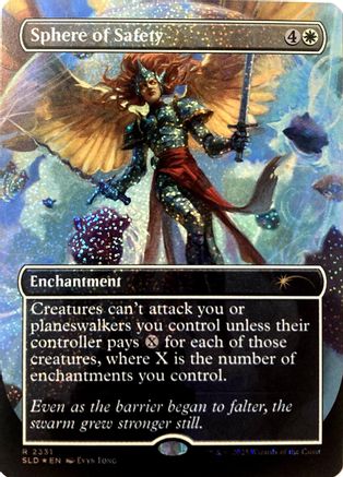 Sphere of Safety (2331) (Confetti Foil)  [Foil]  (SLD-2331) - [Secret Lair Drop Series] - Trinity Hobby