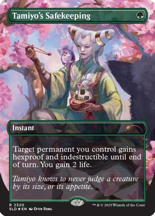 Tamiyo's Safekeeping (Rainbow Foil)  [Foil]  (SLD-2320) - [Secret Lair Drop Series] - Trinity Hobby