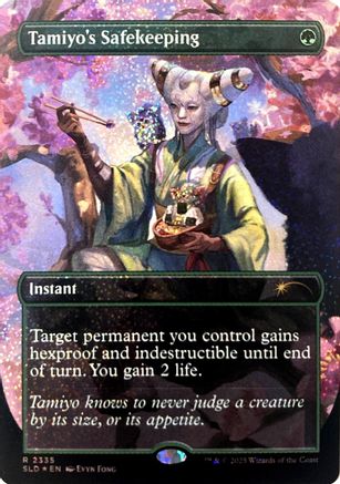 Tamiyo's Safekeeping (Confetti Foil)  [Foil]  (SLD-2335) - [Secret Lair Drop Series] - Trinity Hobby