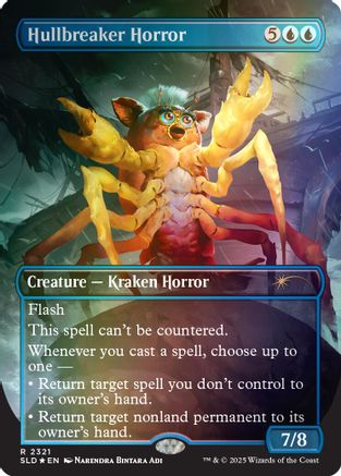 Hullbreaker Horror (Rainbow Foil)  [Foil]  (SLD-2321) - [Secret Lair Drop Series] - Trinity Hobby
