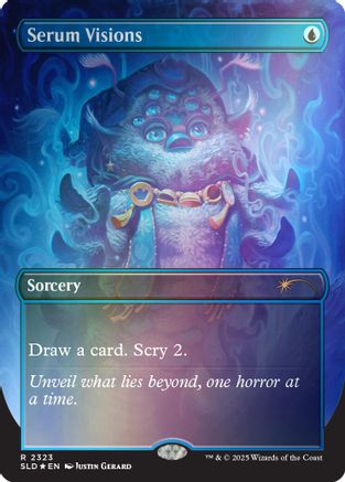 Serum Visions (2323) (Rainbow Foil)  [Foil]  (SLD-2323) - [Secret Lair Drop Series] - Trinity Hobby