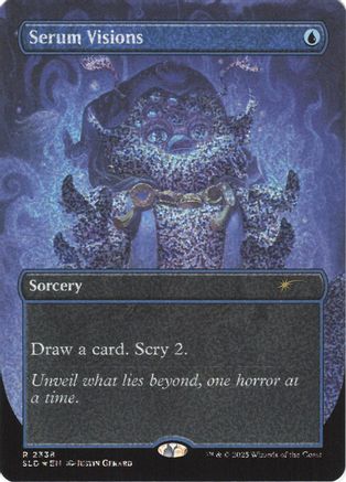 Serum Visions (2338) (Confetti Foil)  [Foil]  (SLD-2338) - [Secret Lair Drop Series] - Trinity Hobby