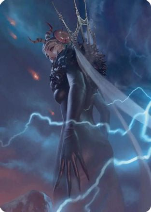 Edea, Possessed Sorceress Scene Art Card  (ASFIN-007) - [Art Series: FINAL FANTASY] - Trinity Hobby