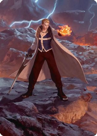 Seifer, Balamb Rival Scene Art Card  (ASFIN-010) - [Art Series: FINAL FANTASY] - Trinity Hobby