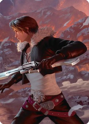 Squall, Gunblade Duelist Scene Art Card  (ASFIN-012) - [Art Series: FINAL FANTASY] - Trinity Hobby
