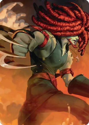Amarant Coral Scene Art Card  (ASFIN-016) - [Art Series: FINAL FANTASY] - Trinity Hobby