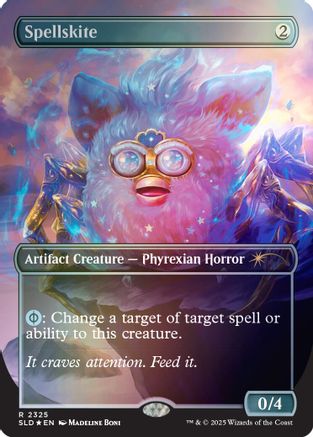 Spellskite (2325) (Rainbow Foil)  [Foil]  (SLD-2325) - [Secret Lair Drop Series] - Trinity Hobby