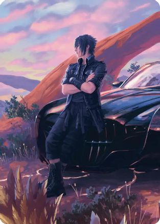 Noctis, Heir Apparent Scene Art Card  (ASFIN-019) - [Art Series: FINAL FANTASY] - Trinity Hobby