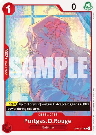 Portgas.D.Rouge (OP13-014) - [Carrying On His Will]