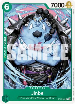 Jinbe (OP13-029) - [Carrying On His Will] - Trinity Hobby