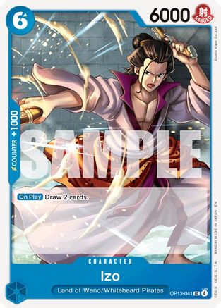Izo (OP13-041) - [Carrying On His Will] - Trinity Hobby