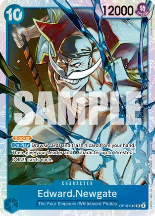 Edward.Newgate (OP13-042) - [Carrying On His Will] Foil - Trinity Hobby