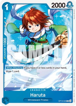 Haruta (OP13-045) - [Carrying On His Will] - Trinity Hobby