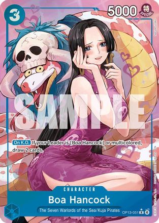 Boa Hancock (Alternate Art) (OP13-051) - [Carrying On His Will] Foil - Trinity Hobby