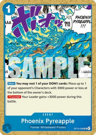Phoenix Pyreapple (OP13-058) - [Carrying On His Will]