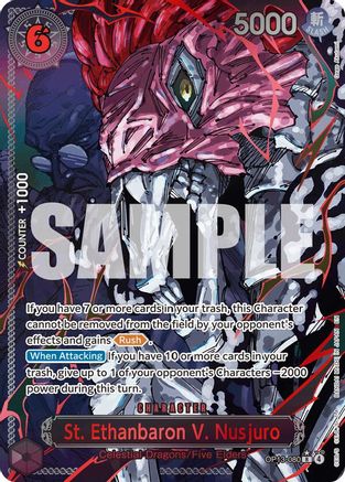 St. Ethanbaron V. Nusjuro (Parallel) (OP13-080) - [Carrying On His Will] Foil - Trinity Hobby