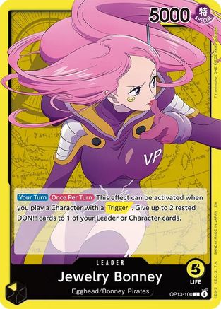 Jewelry Bonney (100) (OP13-100) - [Carrying On His Will] - Trinity Hobby