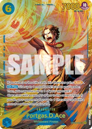 Portgas.D.Ace (119) (SP) (OP13-119) - [Carrying On His Will] Foil