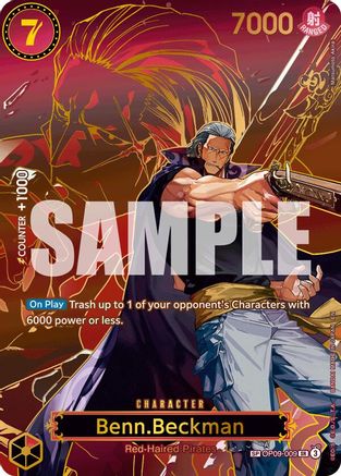 Benn.Beckman (SP) (OP09-009) - [Carrying On His Will] Foil - Trinity Hobby