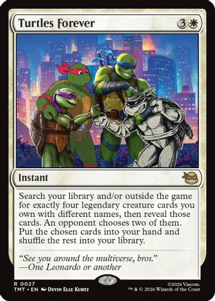 Turtles Forever  (TMT-027) - [Teenage Mutant Ninja Turtles] - Trinity Hobby