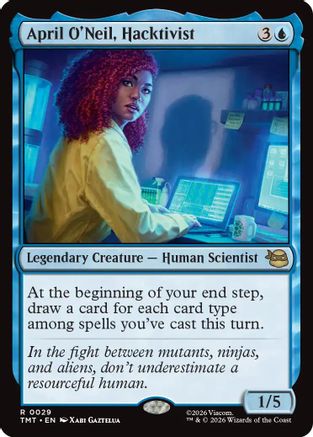 April O'Neil, Hacktivist  (TMT-029) - [Teenage Mutant Ninja Turtles] - Trinity Hobby