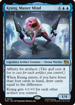 Krang, Master Mind  [Foil]  (TMT-043) - [Teenage Mutant Ninja Turtles] - Trinity Hobby