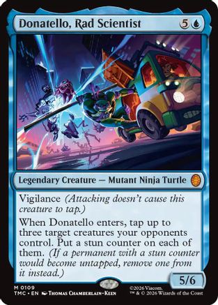 Donatello, Rad Scientist  (TMC-109) - [Commander: Teenage Mutant Ninja Turtles] - Trinity Hobby