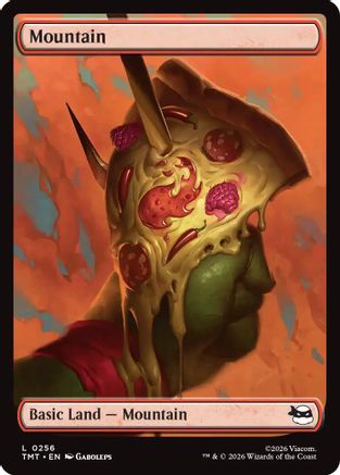 Mountain (0256)  [Foil]  (TMT-256) - [Teenage Mutant Ninja Turtles] - Trinity Hobby