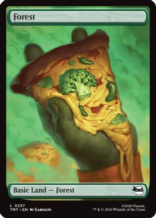 Forest (0257)  [Foil]  (TMT-257) - [Teenage Mutant Ninja Turtles] - Trinity Hobby