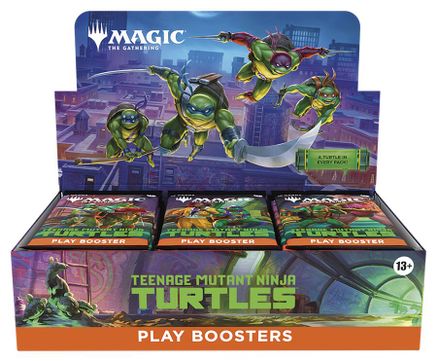 Teenage Mutant Ninja Turtles - Play Booster Display Box - Trinity Hobby