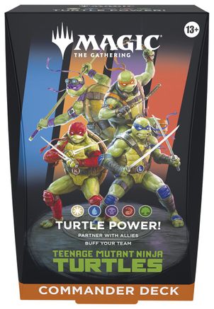 Teenage Mutant Ninja Turtles Commander Deck - Turtle Power! - Trinity Hobby