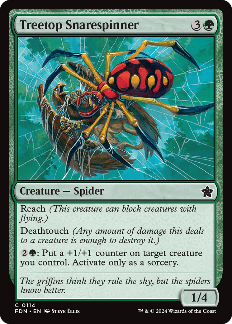 Treetop Snarespinner [Foundations] - Trinity Hobby