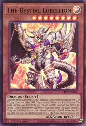 The Bystial Lubellion [CH01-EN010] - THE CHRONICLES DECK: The Fallen & The Virtuous (All-Foil Edition) 1st Edition - Ultra Rare